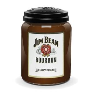 Geurkaars Jim Beam Bourbon geraffineerd paraffine - bruin - 570 g