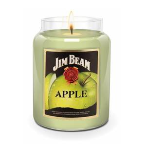 Duftkerze Jim Beam Apple Veredeltes Paraffin - Grün - 570g