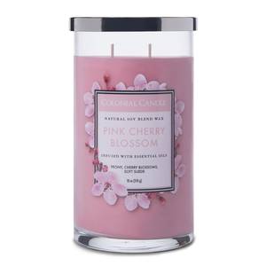 Geurkaars Pink Cherry Blossom sojawas mix - roze - 538 g