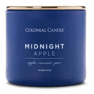 Duftkerze Midnight Apple Soja Wachs Mischung - Blau - 411g