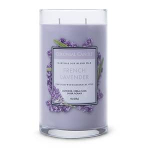 Bougie parfumée French Lavender Mélange de cire de soja - Violet - 538 g