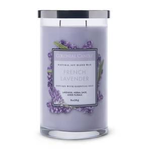 Duftkerze French Lavender Soja Wachs Mischung - Lila - 538g