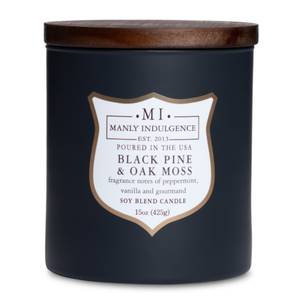 Geurkaars Black Pine & Moss sojawas mix - bruin - 425 g