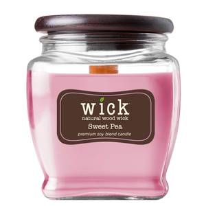 Duftkerze Sweet Pea Soja Wachs Mischung - Pink - 425g