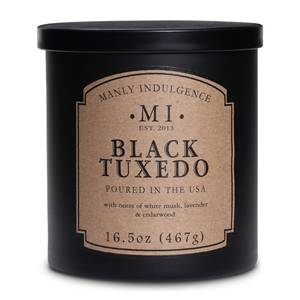 Geurkaars Black Tuxedo sojawas mix - zwart - 467 g