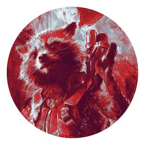 Vlies-fotobehang Avengers Rocket Raccoon vlies - meerdere kleuren