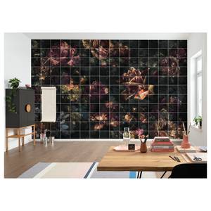 Vlies-fotobehang Tiles Flowers vlies - meerdere kleuren