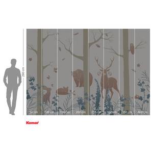 Vlies-fotobehang Forest Animals vlies - beige