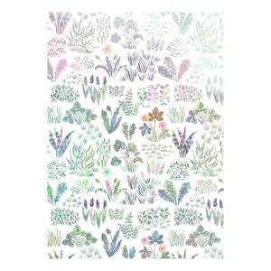 Papier peint intissé Flower Farm Intissé - Multicolore