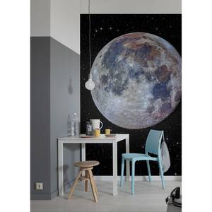 Papier peint intissé Lunar Intissé - Multicolore