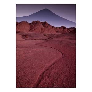 Papier peint intissé Red Mountain Desert Intissé - Multicolore