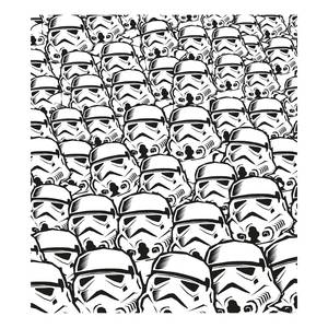 Fototapete Stormtrooper Swarm Vlies - Schwarz / Weiß