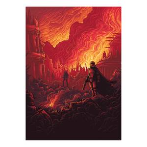 Papier peint Star Wars First Order Purge Intissé - Rouge