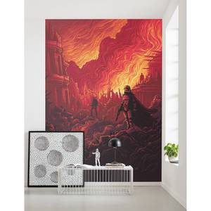 Papier peint Star Wars First Order Purge Intissé - Rouge