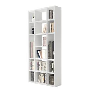 Bücherregal Emporior XIV Hochglanz Weiß - Breite: 100 cm