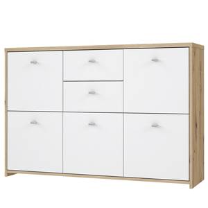 Kast Rison IV Eikenhoutlook Artisan/Wit