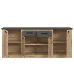 Dressoir Moro II Artisan eikenhouten look/grijs