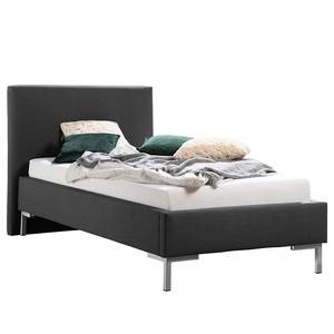 Gestoffeerd bed Milo Antraciet - 100 x 200cm