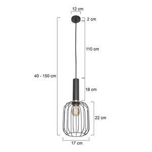 Hanglamp Aureole III aluminium - 1 lichtbron