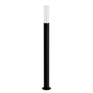 Borne éclairage extérieur Bristol Polycarbonate / Fer - 1 ampoule - Noir - Hauteur : 97 cm