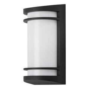 Applique murale Kiel Polycarbonate / Fer - 1 ampoule - Noir