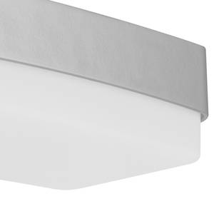 Wandlamp Mainz polycarbonaat / ijzer - 1 lichtbron - Zilver