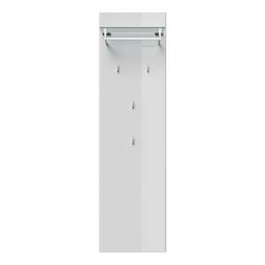 Porte-manteau mural Elite III Blanc brillant - Blanc brillant - Largeur : 45 cm