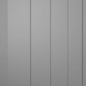 Draaideurkast Nikola Grijs - Plaatmateriaal - 154 x 210 x 58 cm