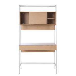 Étagère de bureau Nova Imitation chêne / Blanc