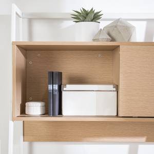 Bureau-kast combinatie Nova Eikenhouten look/wit