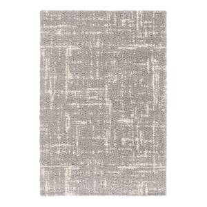 Tappeto a pelo corto Montana III Fibra sintetica - Grigio scuro - 160 x 230 cm