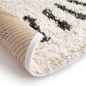 Tapis épais Montana IV Fibres synthétiques - Blanc