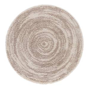 Tapis épais Callai Fibres synthétiques - Blanc / Beige