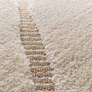 Tapis Edgar Fibres synthétiques - Blanc / Gris