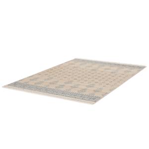 Tapis Guarda I Fibres synthétiques - Beige / Bleu - 160 x 230 cm