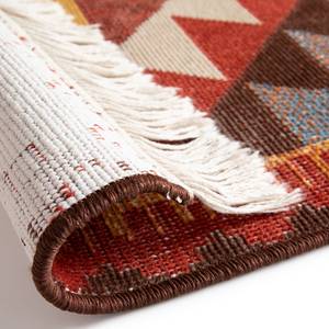 Tapis Guarda II Fibres synthétiques - Rouge