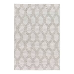 Tapis intérieur / extérieur Rabel IV Fibres synthétiques - Gris lumineux