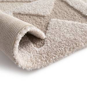Tapis Calipso III Fibres synthétiques - Blanc / Gris