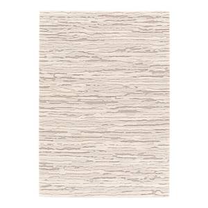 Laagpolig vloerkleed Belding kunstvezels - Wit/grijs - 200 x 290 cm