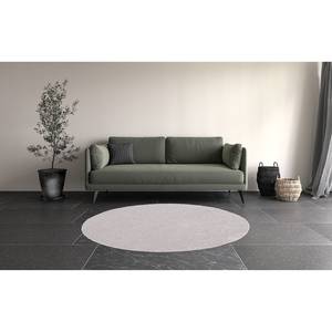 Tapis Vita Fibres synthétiques - Argenté - Diamètre : 160 cm