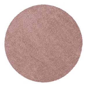 Kurzflorteppich Vita I Kunstfaser - Pink - Durchmesser: 80 cm