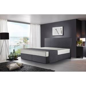 Boxspringbett Neil Anthrazit - 140 x 200cm - H2