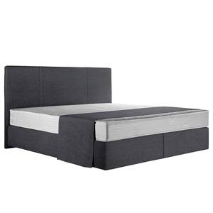 Boxspringbett Neil Anthrazit - 140 x 200cm - H2