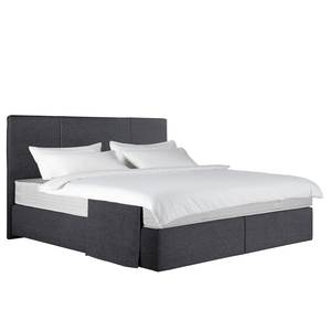 Lit boxspring Neil Anthracite - 140 x 200cm - D2 souple