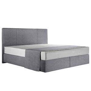 Lit boxspring Neil Argenté - 140 x 200cm - D3 medium