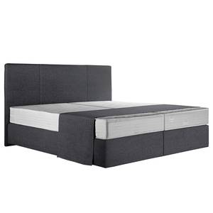 Boxspringbett Neil Anthrazit - 160 x 200cm - H2