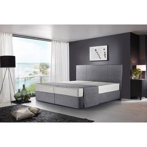 Boxspring Neil Grijs - 160 x 200cm - H3 medium