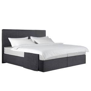 Lit boxspring Neil Anthracite - 200 x 200cm - D2 souple