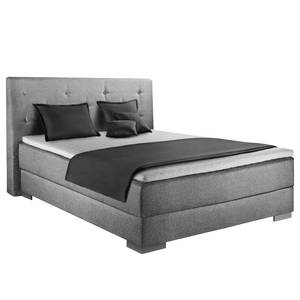 Boxspringbett Austin Silber - 140 x 200cm - H2