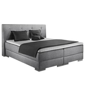 Boxspringbett Austin Silber - 160 x 200cm - H2